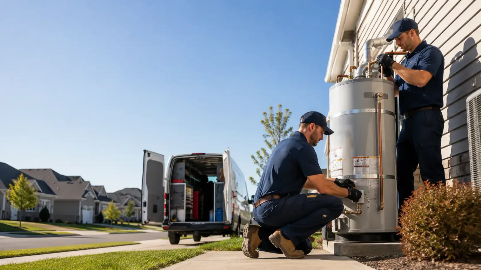Water Heater Installation in Fountain, MN